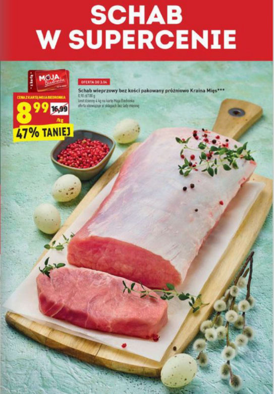 Promocje w Biedronce od 1.04