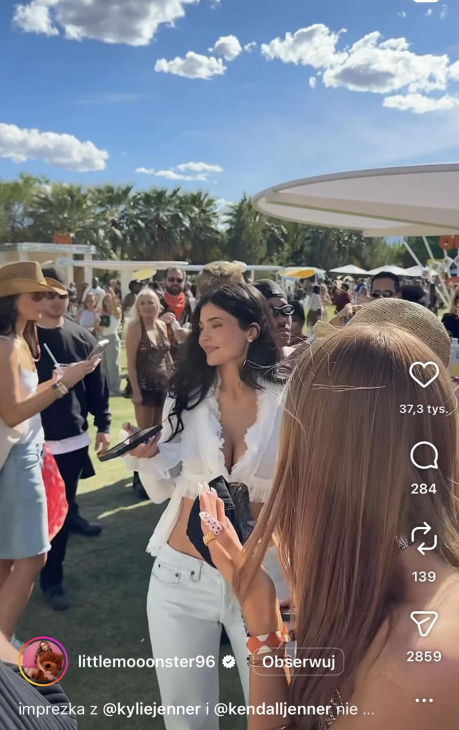 Gwiazdy na Coachelli: Angelika Mucha, Kylie Jenner, Natalia Szroeder...