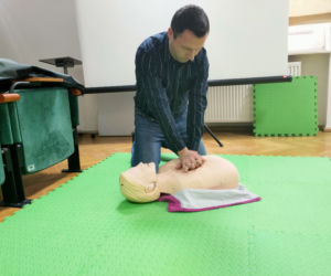 Pracownicy starostwa przeszkoleni z pierwszej pomocy