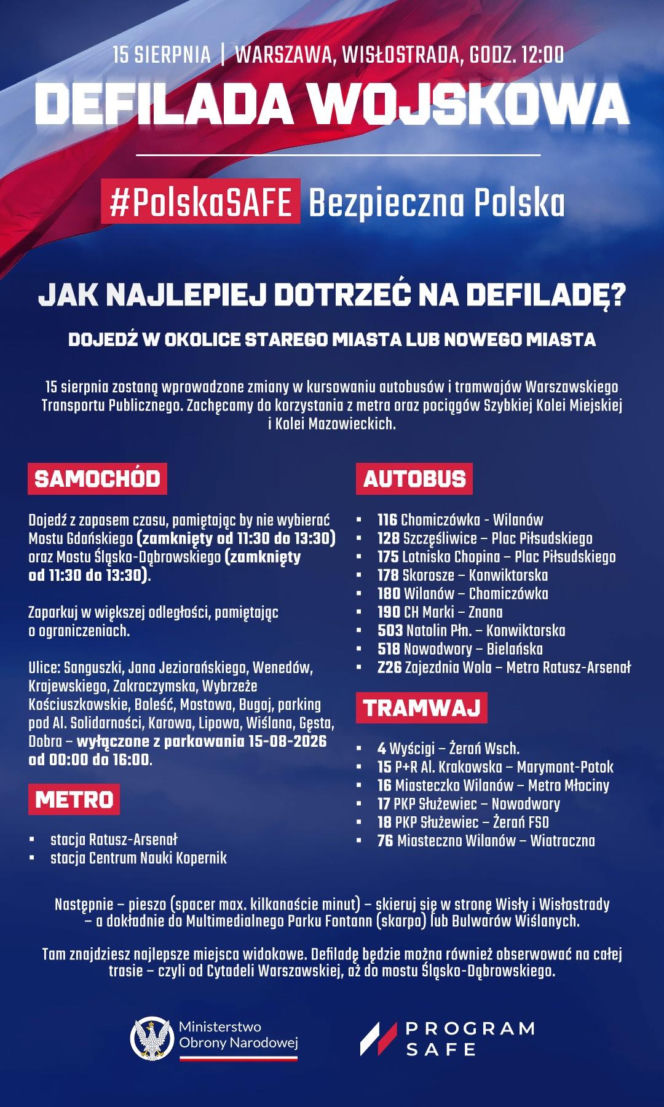 Defilada w Warszawie