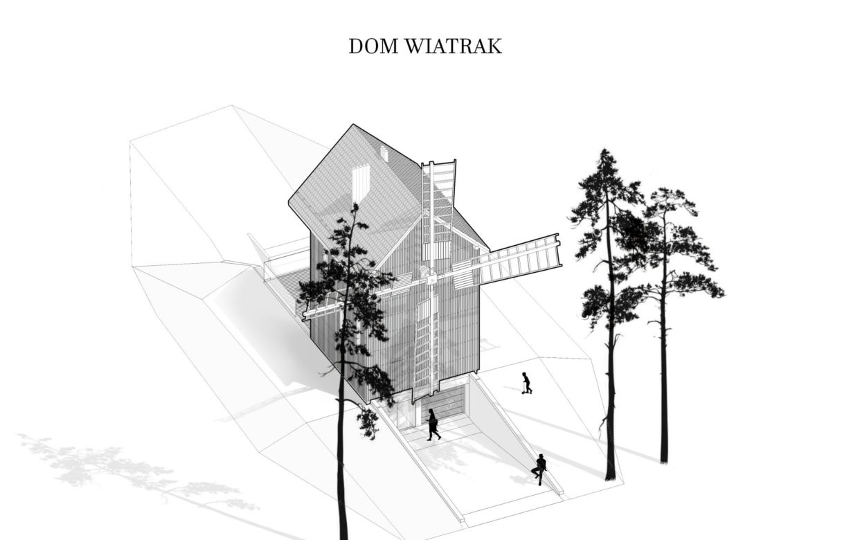 Dom Wiatrak koło Lubartowa: nowa funkcja w starym młynie