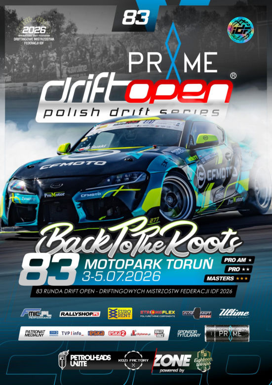 Drift Open ponownie rozgrzeje Motopark Toruń!