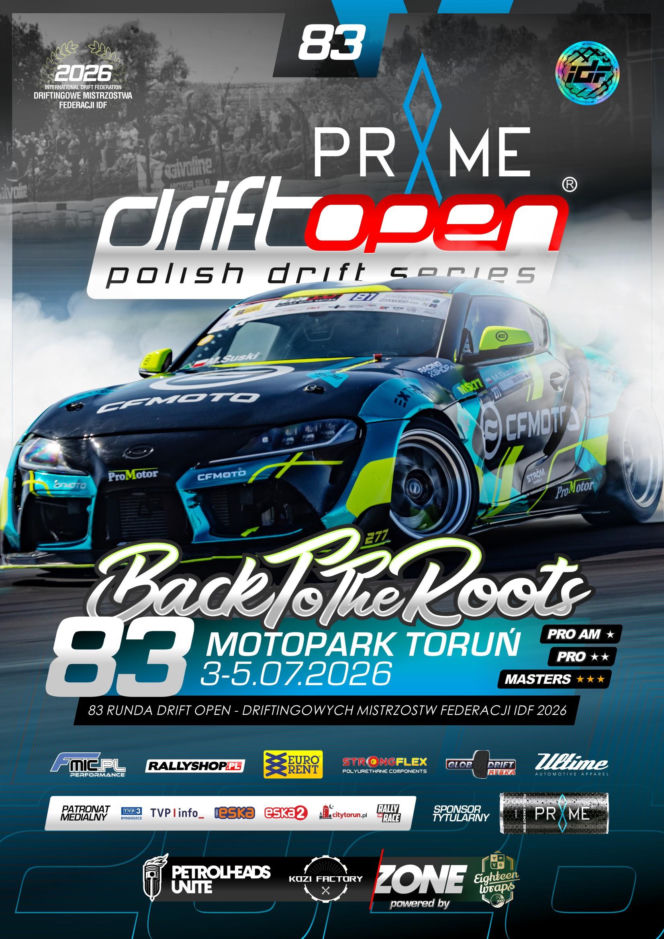 Drift Open ponownie rozgrzeje Motopark Toruń!