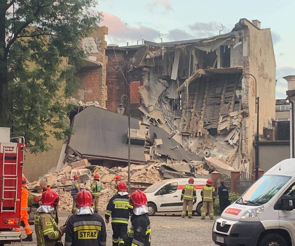W Chorzowie runęła kamienica