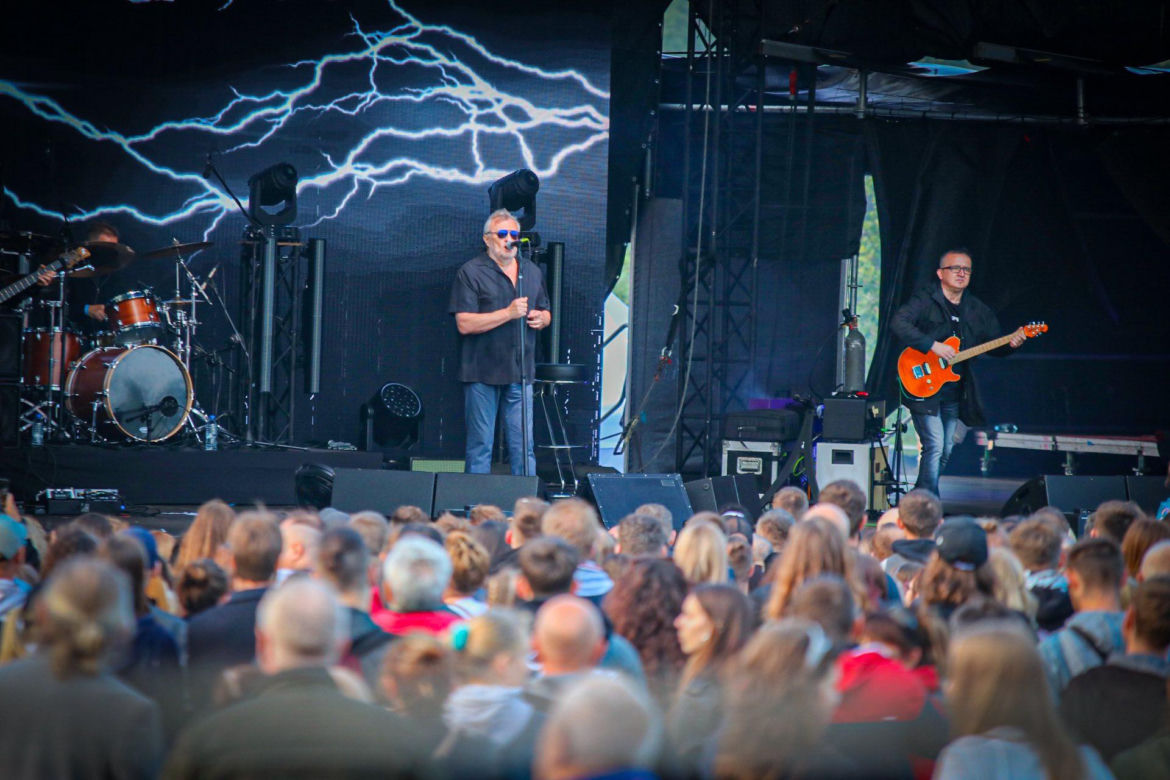 Trzeci dzień Sosnowiec Fun Festival. Na scenie Oskar Cyms, Krzysztof Cugowski i Lady Pank