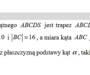 Arkusz maturalny z matematyki 2020 - poziom rozszerzony