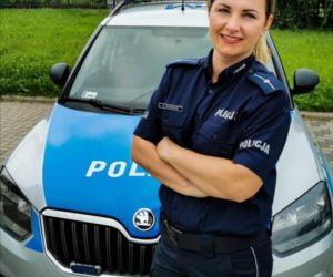 Policjantki pełniące służbę w KWP Białystok