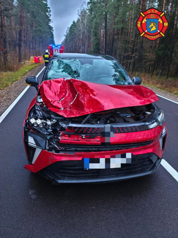 Dramat na drodze pod Działdowem. Nie żyje 40-latek