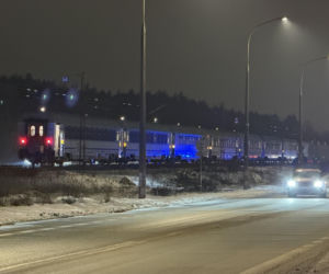 Śmiertelne potrącenie pieszej przez pociąg na Patriotów