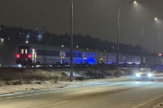 Śmiertelne potrącenie pieszej przez pociąg na Patriotów