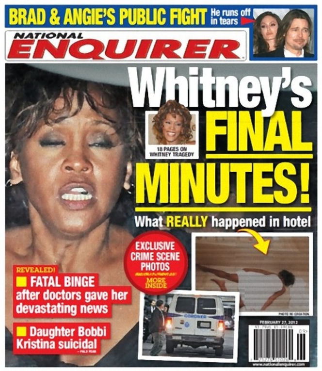 Ciało Whitney Houston