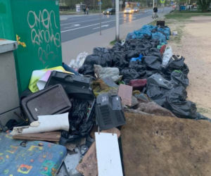 Mieszkańcy Bielan posprzątali osiedle