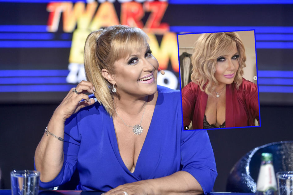 Katarzyna Skrzynecka z wielkim dekoltem szaleje w sieci. Dodała odważny post