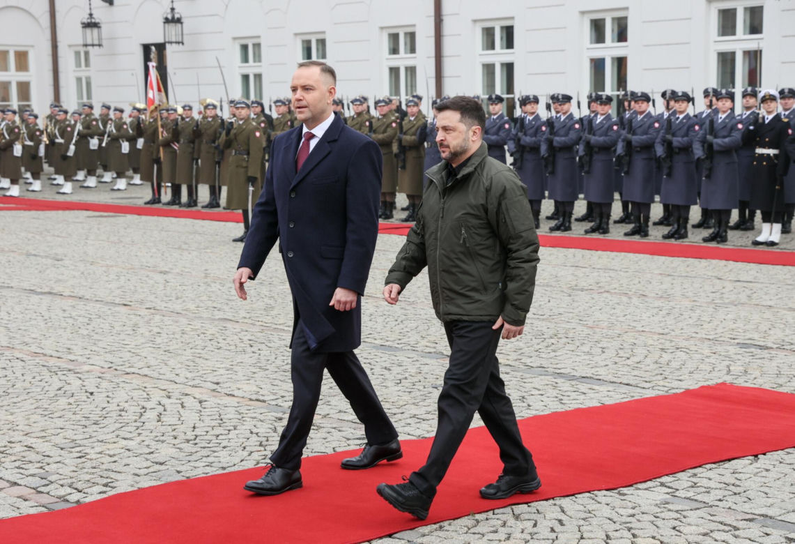 Prezydent Karol Nawrocki odebrał Order Orła Białego prezydentowi Ukrainy Wołodymyrowi Zełeńskiemu