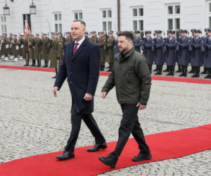 Prezydent Karol Nawrocki odebrał Order Orła Białego prezydentowi Ukrainy Wołodymyrowi Zełeńskiemu