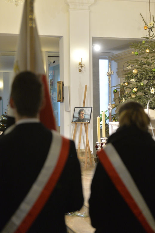 Pogrzeb dziennikarza Krzysztofa Leskiego