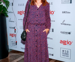 Agnieszka Drewnicka, Kamila Porczyk, Anna Popek na jubileuszu Agio Milano