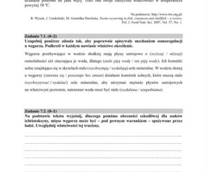 Matura próbna 2020 biologia, str.9