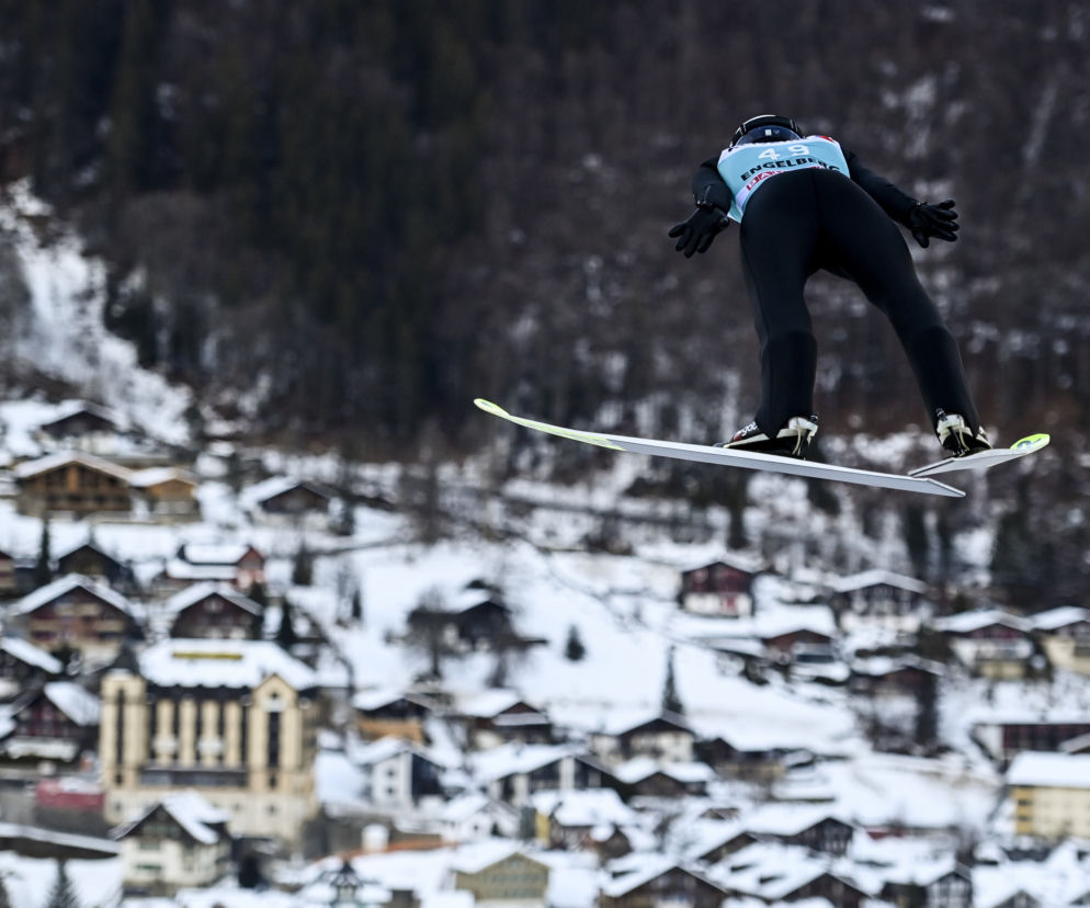 Kamil Stoch na Gross-Titlis-Schanze