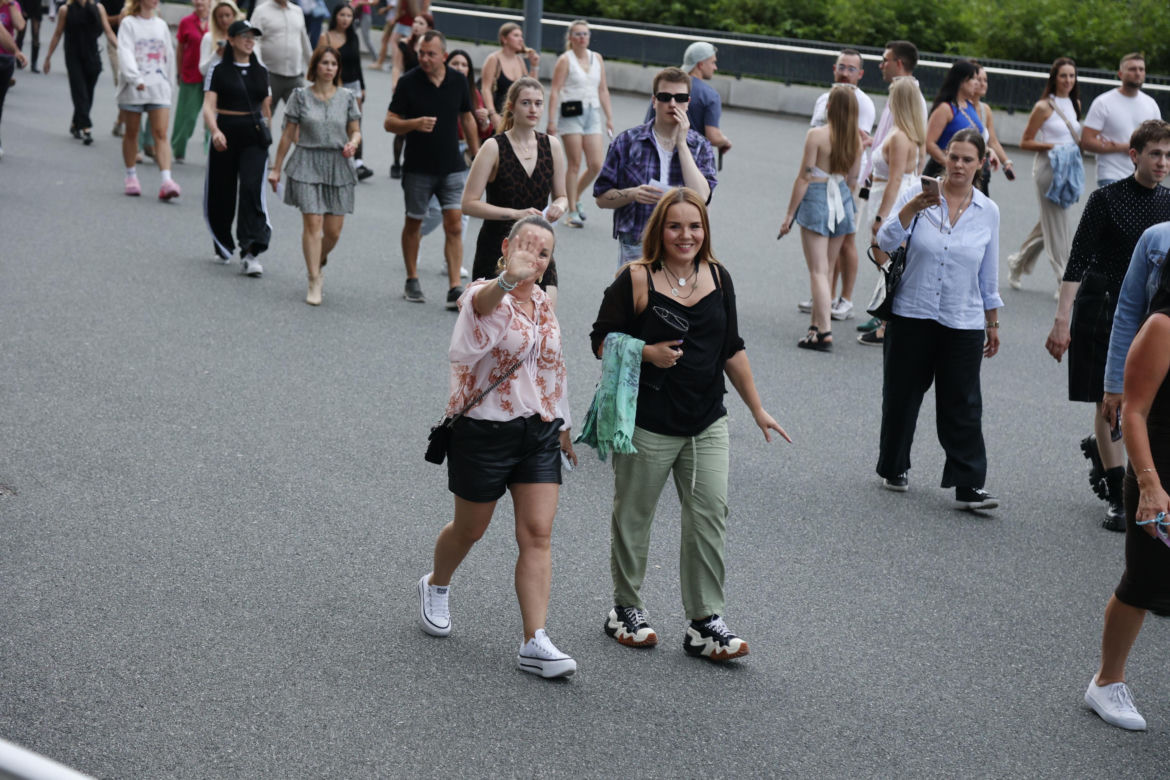 Koncert Jennifer Lopez w Warszawie (25.07.2025) - część pierwsza. Organizatorem koncertu jest Prestige MJM