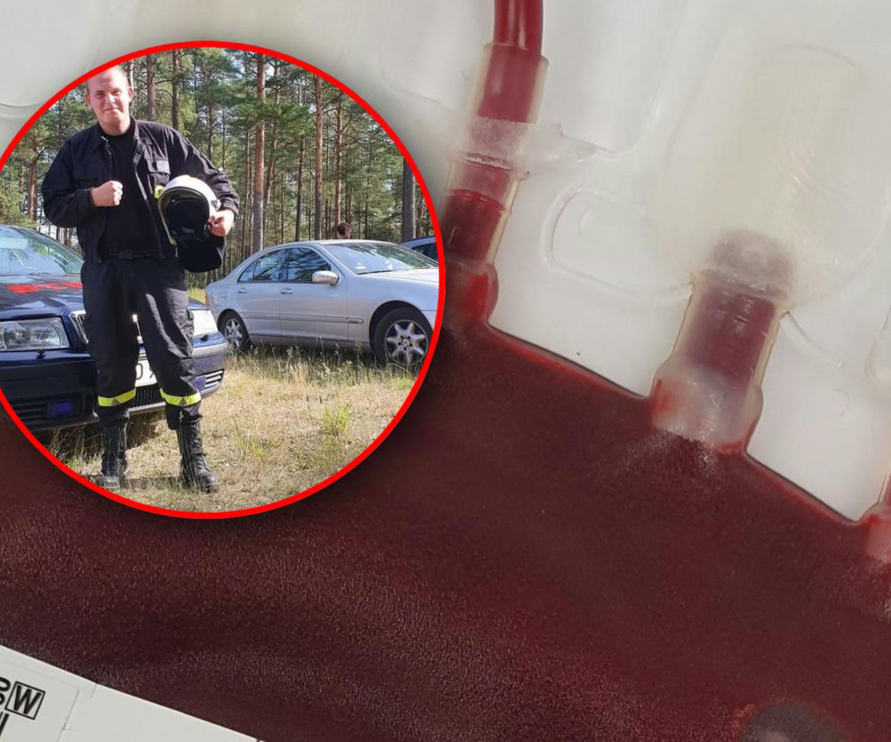 Młody strażak usłyszał koszmarną diagnozę. Każdy może pomóc Kacprowi w powrocie do zdrowia 