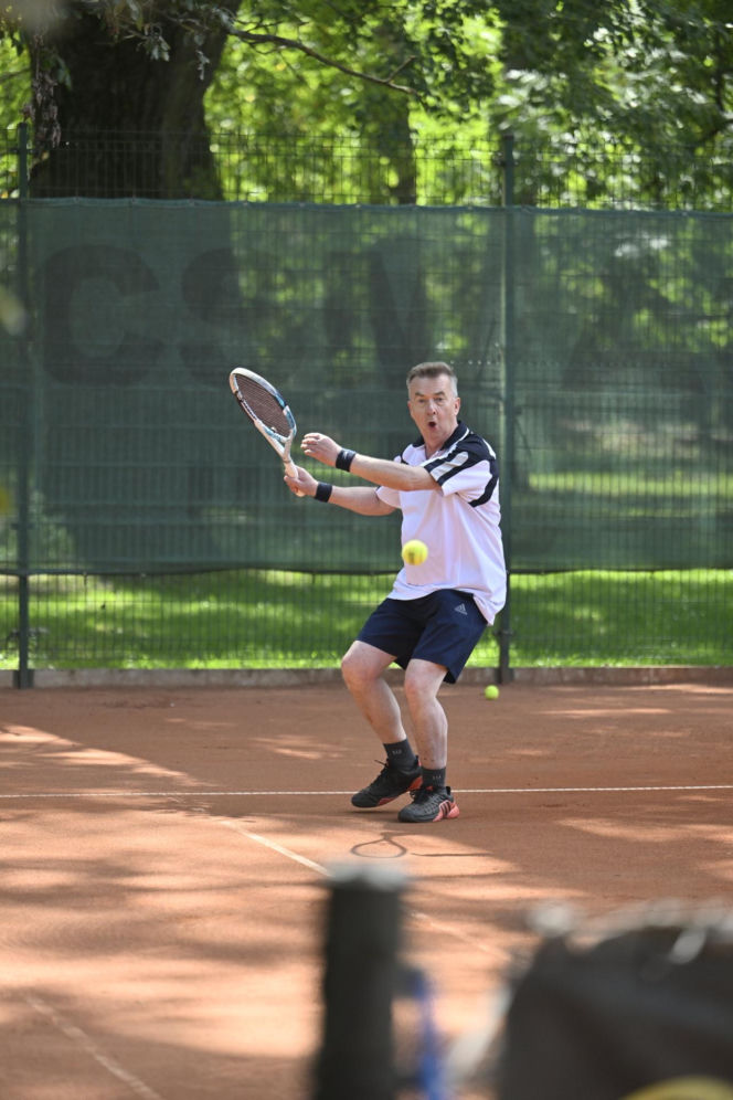 Dariusz Wieczorek zgubił 5 kg na korcie