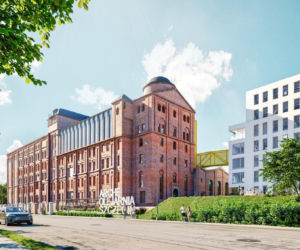 Wizualizacja hotelu Arche Olejarnia Szczecin