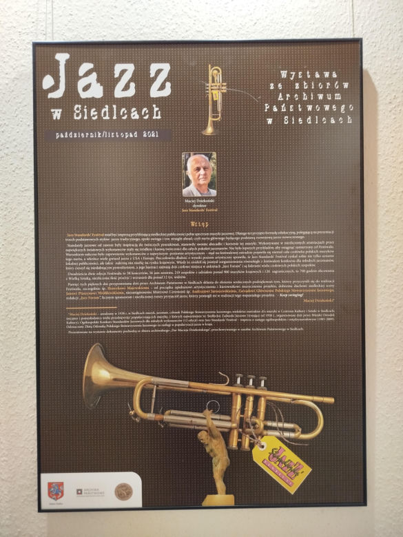 Wystawa „Jazz w Siedlcach” w Galerii Teatralnej CKiS
