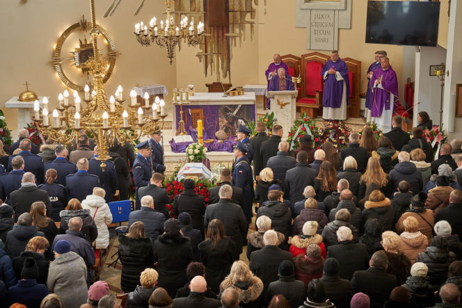 Pogrzeb śp. Janusza Cabaja, radnego miasta Siedlce, 21.02,2026