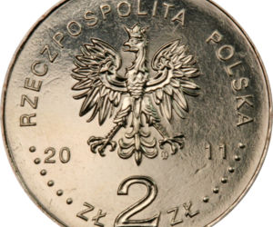 moneta 2-złotowa na rocznicę katastrofy pod Smoleńskiem