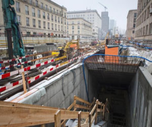 II linia metra. Stacja Nowy Świat