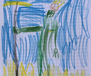 Jak ukraińskie dzieci widzą wojnę? Wstrząsające rysunki z oblężonej Ukrainy 