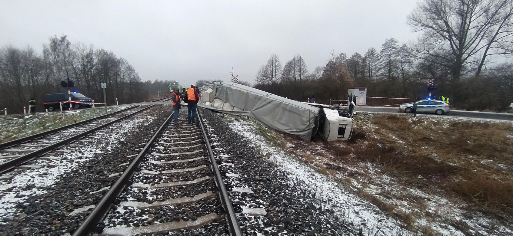 Cudem uniknął śmierci. Poważny wypadek na torach