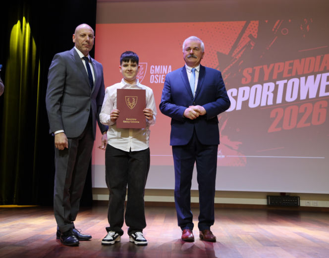 Stypendia sportowe w Osiecznej