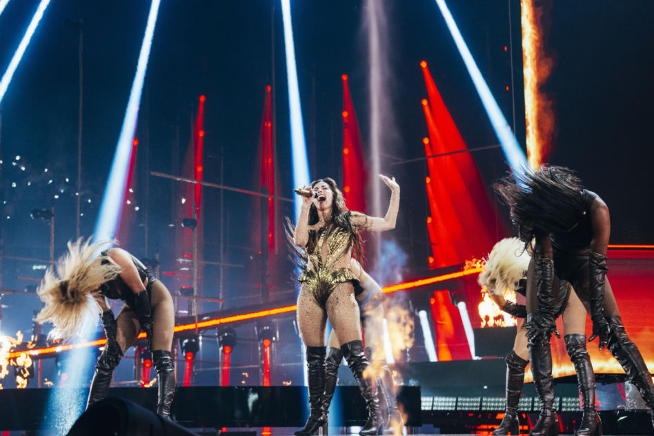 Eurowizja 2026: Sarah Engels (Niemcy) w finale (zdjęcie z próby generalnej)