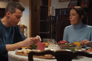 M jak miłość odc. 1919. Jakub Karski (Krzysztof Kwiatkowski), Martyna (Magdalena Turczeniewicz)