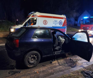 Wypadek Iłżecka 19.12.21 Starachowice