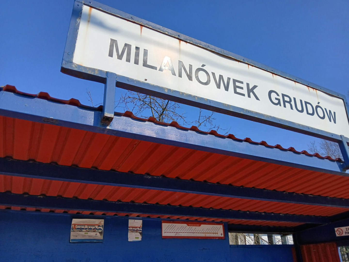 Przystanek Warszawskiej Kolei Dojazdowej Milanówek Grudów