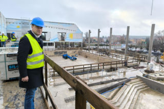 Modernizacja pływalni Akwawit w Lesznie