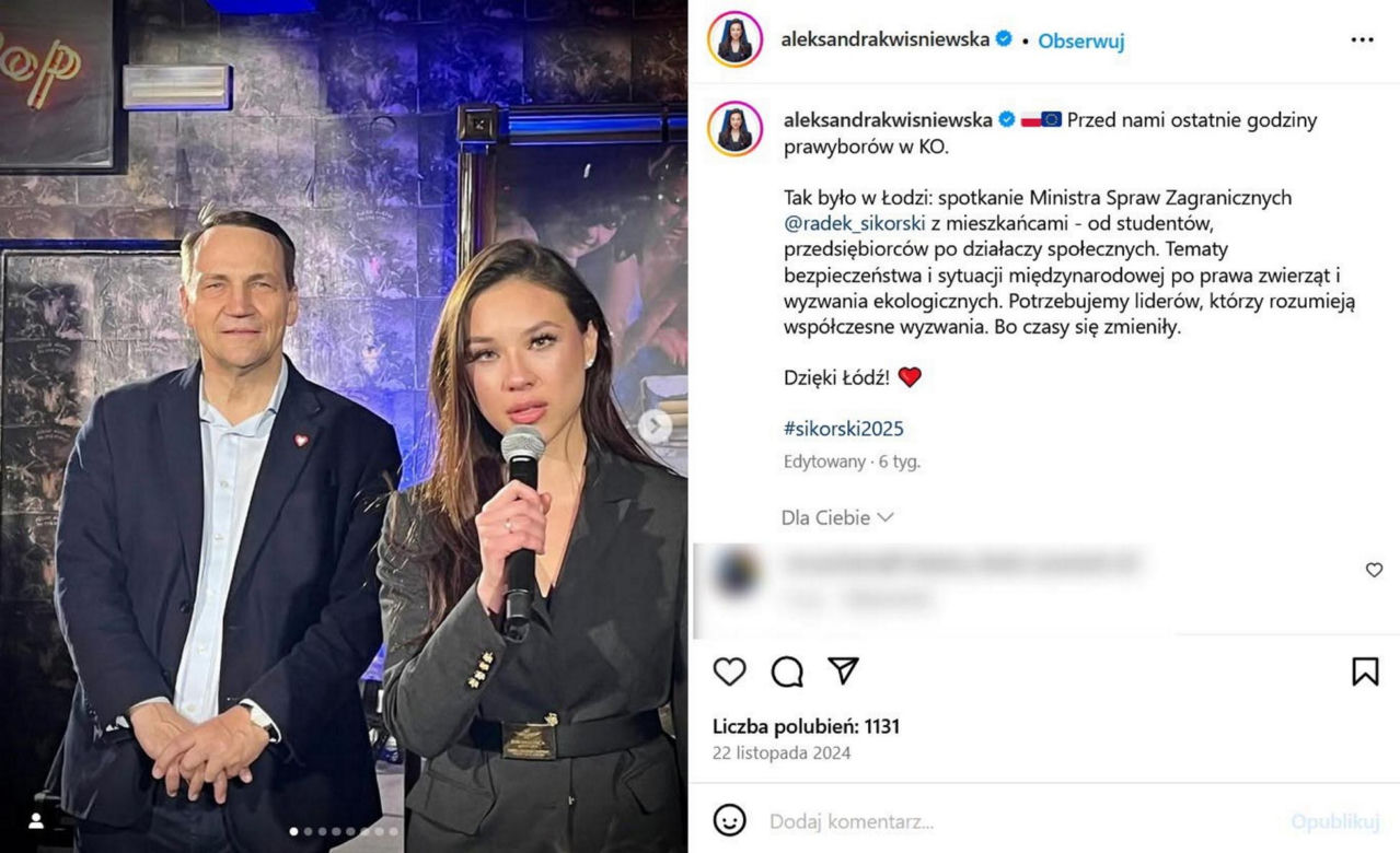 Sławosz Uznański i Aleksandra K. Wiśniewska 