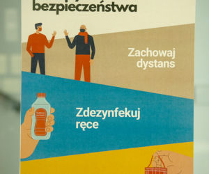 Wawerska szkoła z koronawirusem