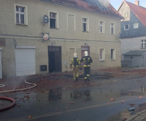 Pożar w Piławie Górnej