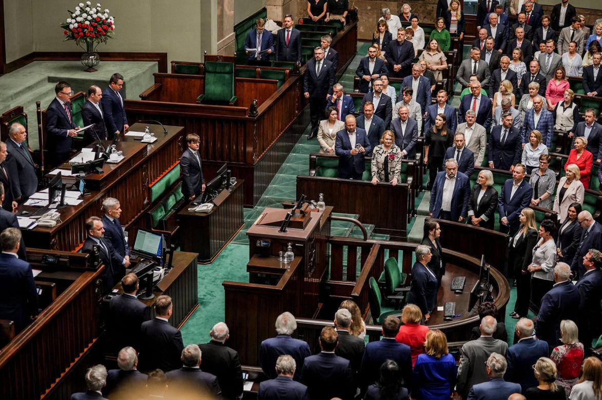 Sejm uchylił immunitetu posłowi PiS Michałowi Wosiowi 