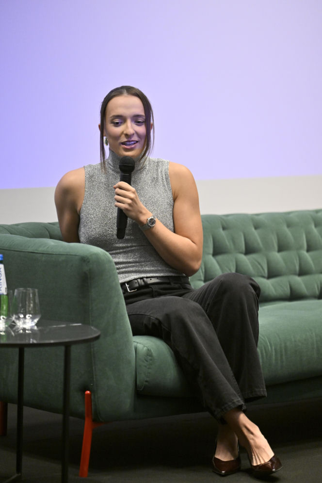 Iga Świątek rozdała stypendia