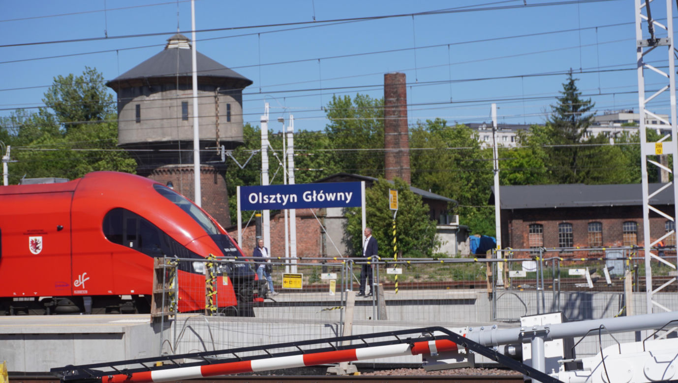 Dworzec Olsztyn Główny coraz bliżej. Budynek niemal na ukończeniu [ZDJĘCIA]