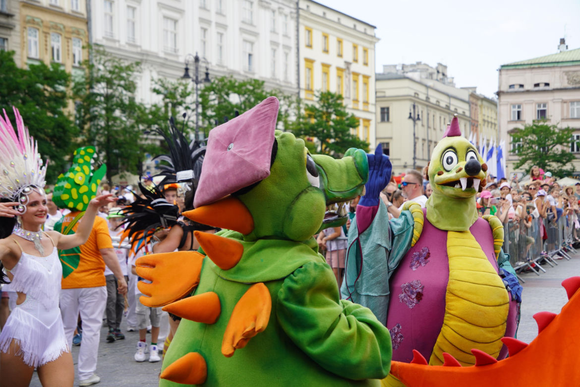 Parada Smoków 2024 w Krakowie