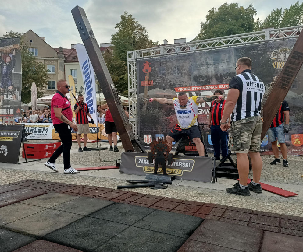 Najsilniejsi ludzie Europy i ogromne ciężary. Przed nami Harlem European Strongman Cup