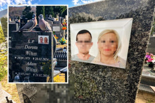 Dwa gołębie na grobie zamordowanych przez córkę rodziców. Cały świat mówił o Klaudii Lalka Szatana