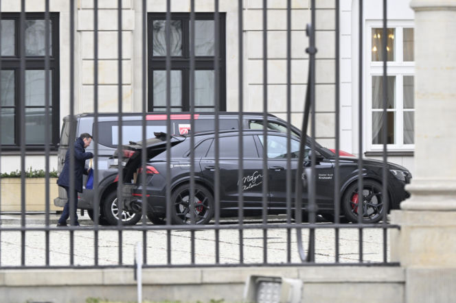 Kacper Tomasiak i skoczkowie u prezydenta