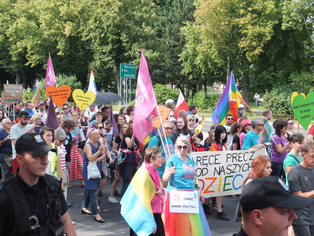 I Marsz Równości w Białymstoku 20.07.2019
